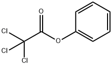 phenyl 2,2,2-trichloroacetate Struktur