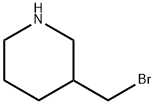 3-(Bromomethyl)piperidine hydrobromide Struktur