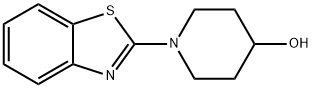 Benzothiazol-2-yl-piperidin-4-ol, 98+% C12H14N2OS, MW: 234.32 Structure