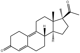 地美孕酮,10116-22-0,结构式