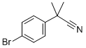 2-(4-溴苯基)-2-甲基丙腈, 101184-73-0, 结构式