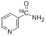 NICOTINAMIDE, [CARBONYL-14C] 结构式