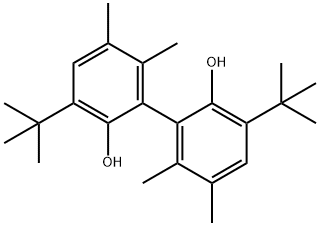 (S)-(-)-5,5',6,6'-TETRAMETHYL-3,3'-DI-TERT-BUTYL-1,1'-BIPHENYL-2,2'-DIOL Struktur