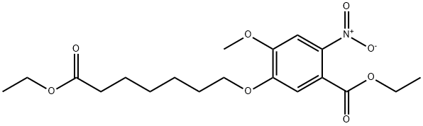 Ethyl 5 - ((7 - ethoxy - 7 - oxoheptyl)oxy) - 4 - Methoxy - 2 - nitrobenzoate