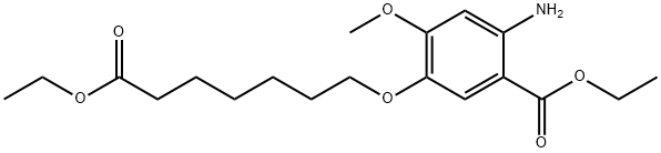 Ethyl 2 - aMino - 5 - ((7 - ethoxy - 7 - oxoheptyl)oxy) - 4 - Methoxybenzoate