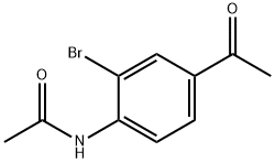 4-Acetamido-3-bromoacetophenone Struktur
