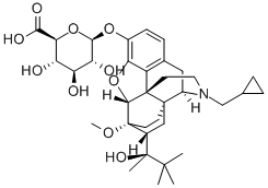 BUPRENORPHINE B-D-GLUCURONIDE, 101224-22-0, 结构式