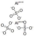 sulphuric acid, aluminium salt 化学構造式