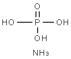 TRI-AMMONIUM ORTHOPHOSPHATE 化学構造式