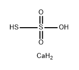 calcium thiosulphate Struktur