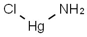 アミノ水銀(II)クロリド 化学構造式