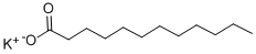 POTASSIUM LAURATE Structure