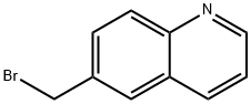 Quinoline, 6-(bromomethyl)- (6CI,9CI) Structure