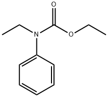 エチルフェニルカルバミン酸エチル 化学構造式