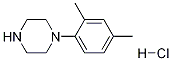 1-(2,4-dimethylphenyl)piperazinehydrochloride Struktur