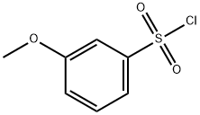 3-METHOXYBENZENESULFONYL CHLORIDE Structure