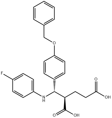 依折麦布二元酸杂质, 1013025-04-1, 结构式