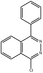 1-クロロ-4-フェニルフタラジン 化学構造式