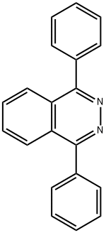 1,4-ジフェニルフタラジン 化学構造式