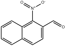 1-硝基-2-萘醛, 101327-84-8, 结构式