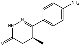 (S)-3(2h)-Pyridazinone, 6-(4-Aminophenyl)-4,5-Dihydro-5-Methyl- Structure