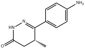 (R)-6-(4-Aminophenyl)-4,5-dihydro-5-methyl-3(2H)-pyridazinone Struktur