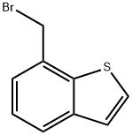 7-BROMOMETHYL-BENZO[B]THIOPHENE, 10133-24-1, 结构式