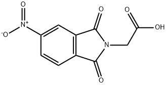 (5-NITRO-1,3-DIOXO-1,3-DIHYDRO-2H-ISOINDOL-2-YL)ACETIC ACID Structure