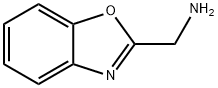 (1,3-ベンゾキサゾール-2-イルメチル)アミン 化学構造式