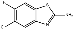6-クロロ-5-フルオロベンズイミダゾール-2-チオール 化学構造式
