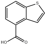 BENZOTHIOPHENE-4-CARBOXYLIC ACID Struktur