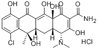 4‐エピクロロテトラサイクリン塩酸塩 化学構造式