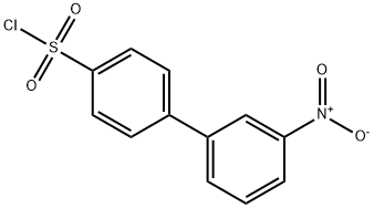 3'-NITRO-BIPHENYL-4-SULFONYL CHLORIDE Structure