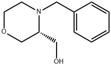 (R)-4-BENZYL-3-HYDROXYMETHYLMORPHOLINE Struktur