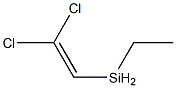 VINYLETHYLDICHLOROSILANE Structure