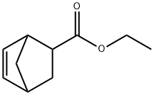 ビシクロ[2.2.1]ヘプタ-5-エン-2-カルボン酸エチル 化学構造式