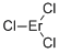 塩化エルビウム(III)無水 化学構造式