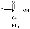 Cerium(IV) ammonium nitrate Struktur