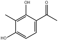 2',4'-ジヒドロキシ-3'-メチルアセトフェノン 化学構造式