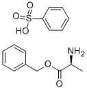 L-Alanine Benzyl Ester Benzenesulfonic Acid Salt Also See: A481515 Struktur