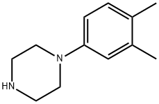 1-(3,4-Dimethylphenyl)piperazine Structure