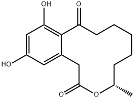 弯孢霉菌素 结构式