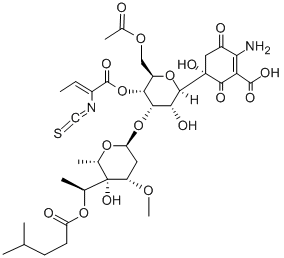 パウロマイシンA2 化学構造式