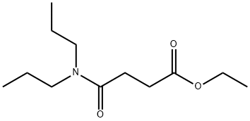 N,N-Dipropylsuccinamidic acid ethyl ester,10143-31-4,结构式