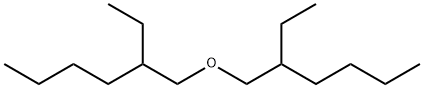 ビス(2-エチルヘキシル)エーテル 化学構造式