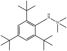 2,4,6-TRI-TERT-BUTYL-N-(TRIMETHYLSILYL)ANILINE Struktur