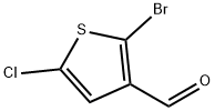 2-BROMO-3-FORMYL-5-CHLORO-THIOPHENE Struktur