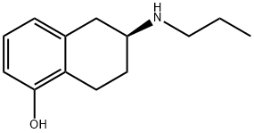 (-)-(6-PROPYLAMINO)-5,6,7,8-TETRAHYDRO-NAPHTHALEN-1-OL Structure