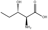 (2S,3S)-2-氨基-3-羟基戊酸, 10148-66-0, 结构式