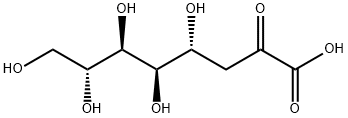 3-Deoxy-D-manno-oct-2-ulosonic acid Struktur